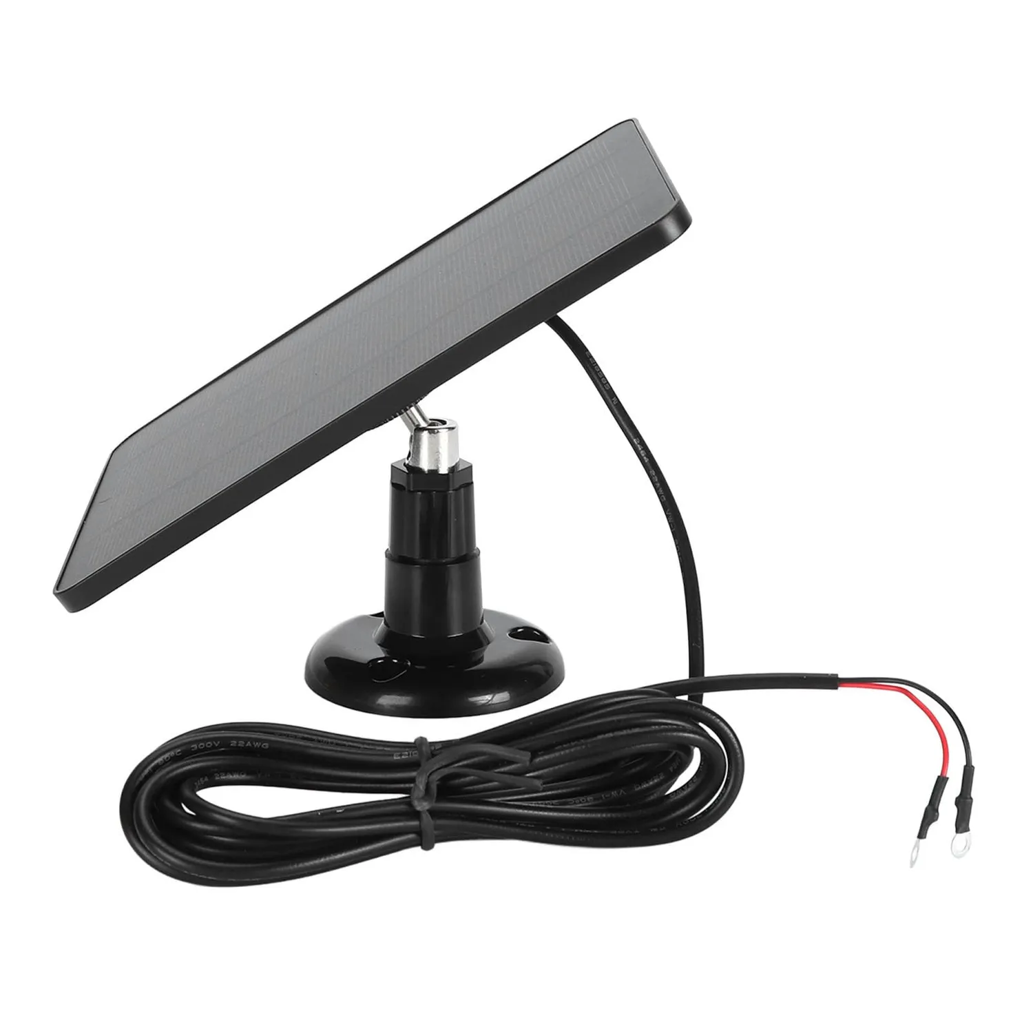 Zunate Pannello Solare 10W per Videocitofono IP66 con Cavo 3m