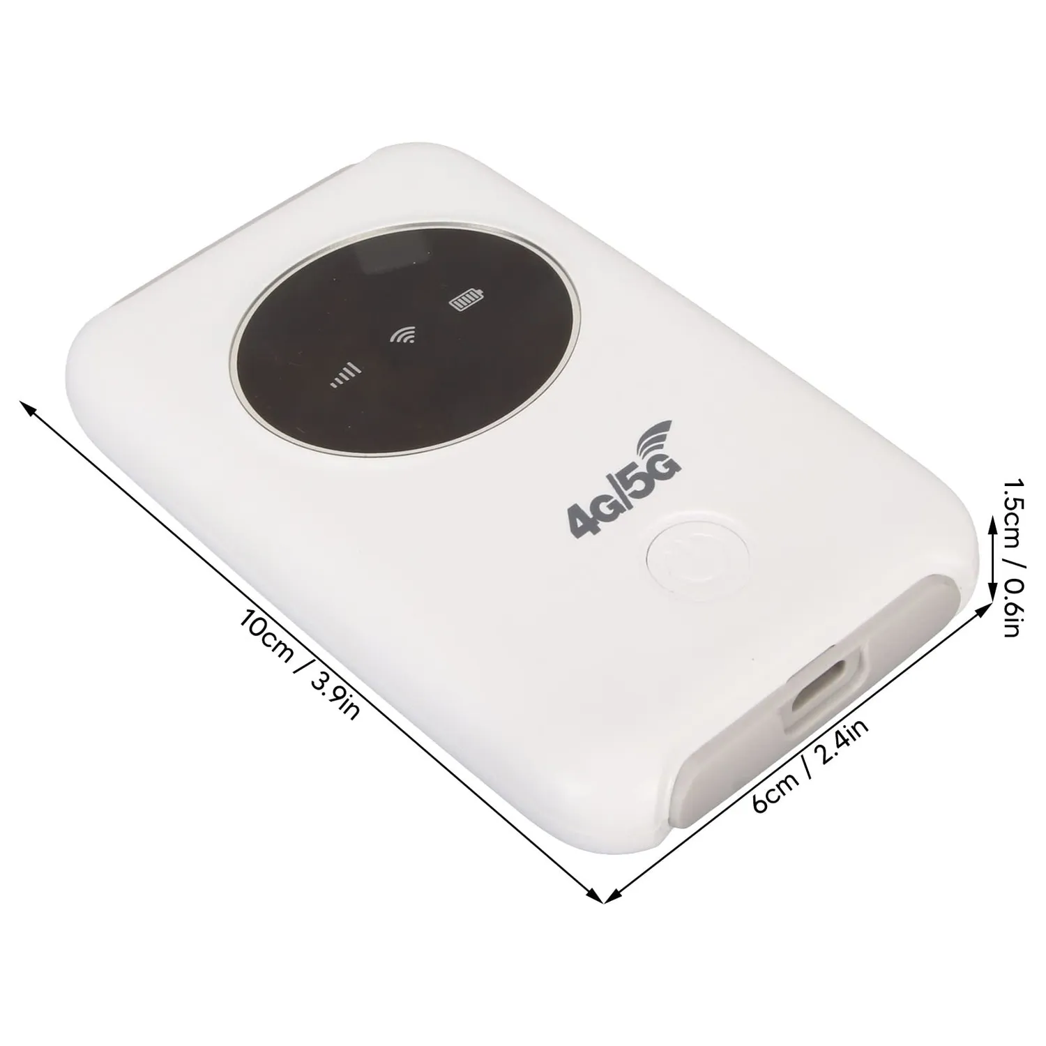 Zunate Hotspot WiFi Portatile 4G LTE Router 300 Mbps 10 Dispositivi