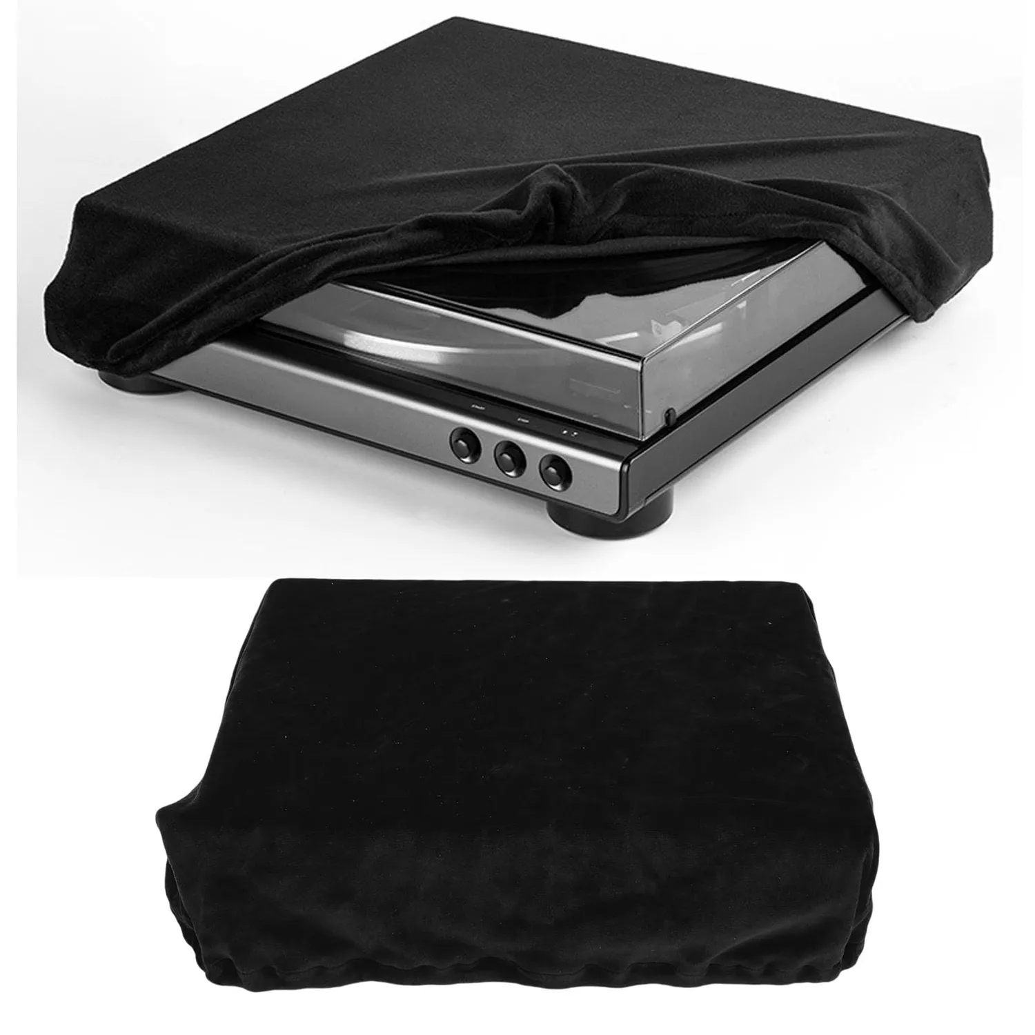 Zunate AT-LP60X copertura giradischi nera velluto