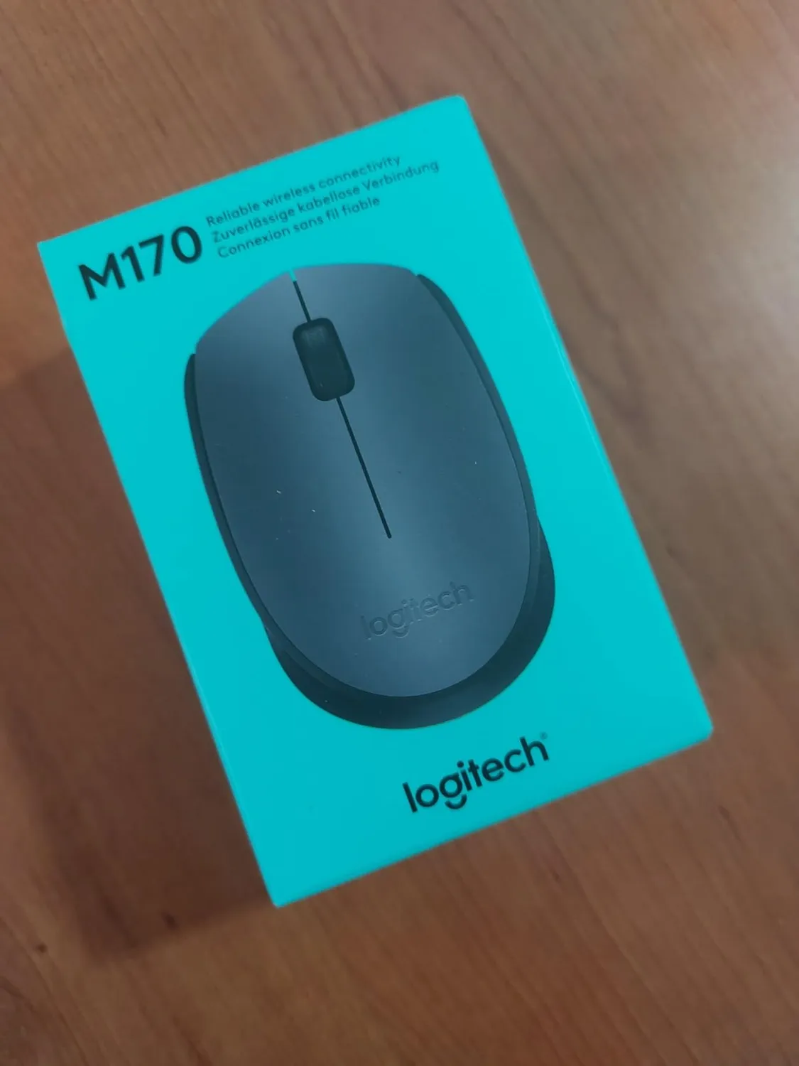 Logitech M170 mouse wireless grigio 2,4 GHz ricevitore USB
