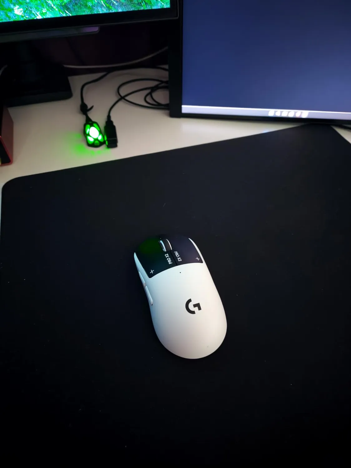 Logitech G PRO X2 SUPERSTRIKE mouse gaming wireless bianco 44K DPI