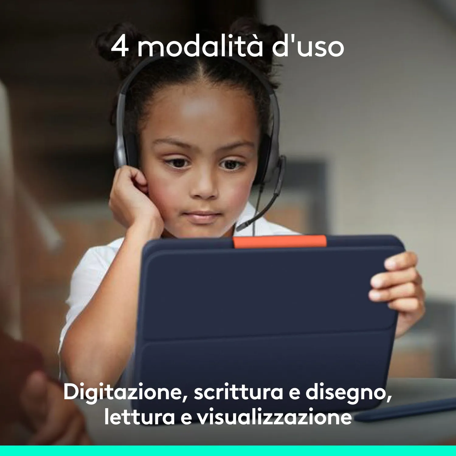 Logitech Rugged Combo 4 custodia tastiera iPad 10 gen ITA antiurto
