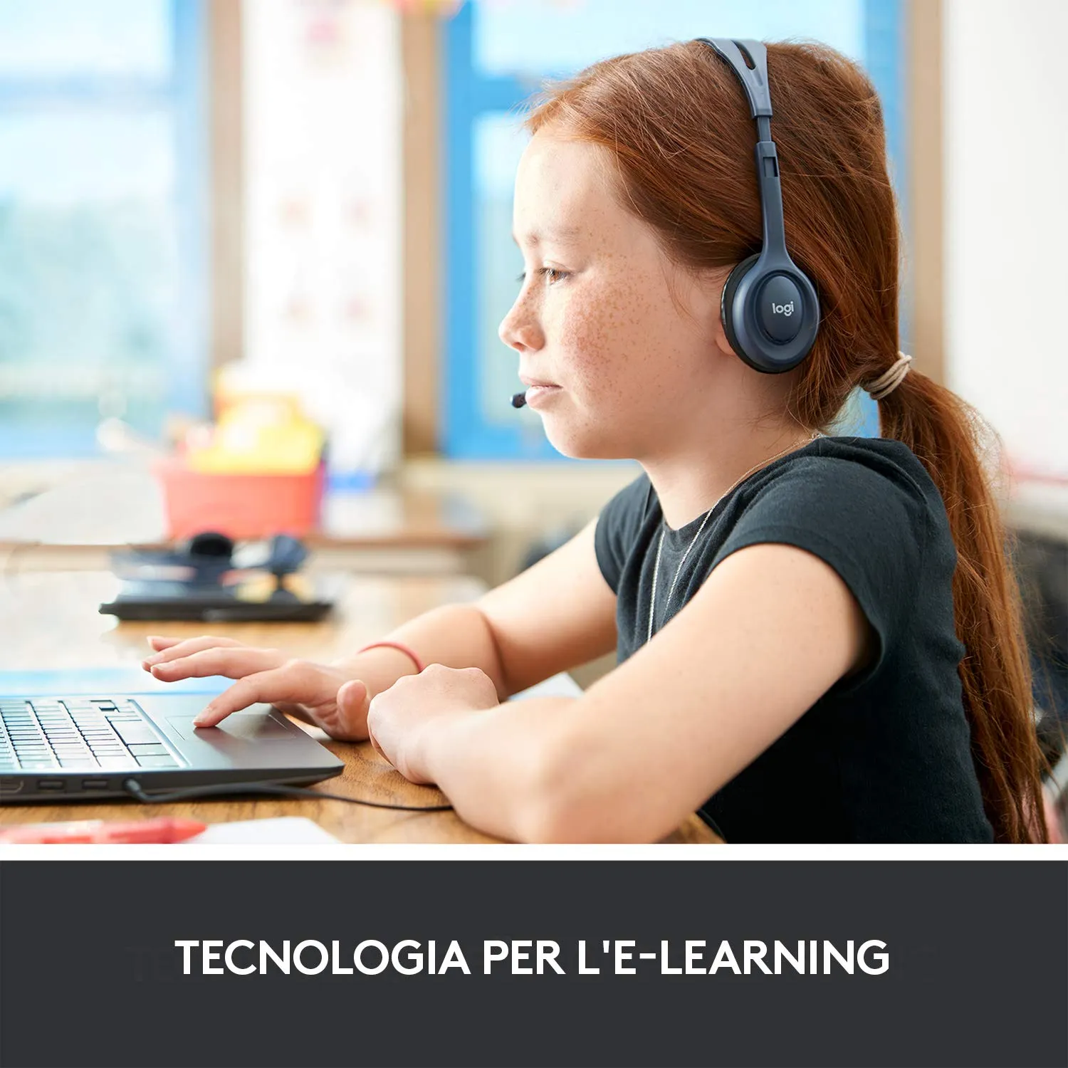 Logitech H111 headset stereo education jack 3,5 mm