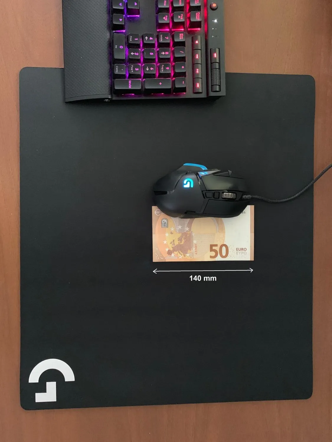 Logitech G440 tappetino mouse gaming rigido