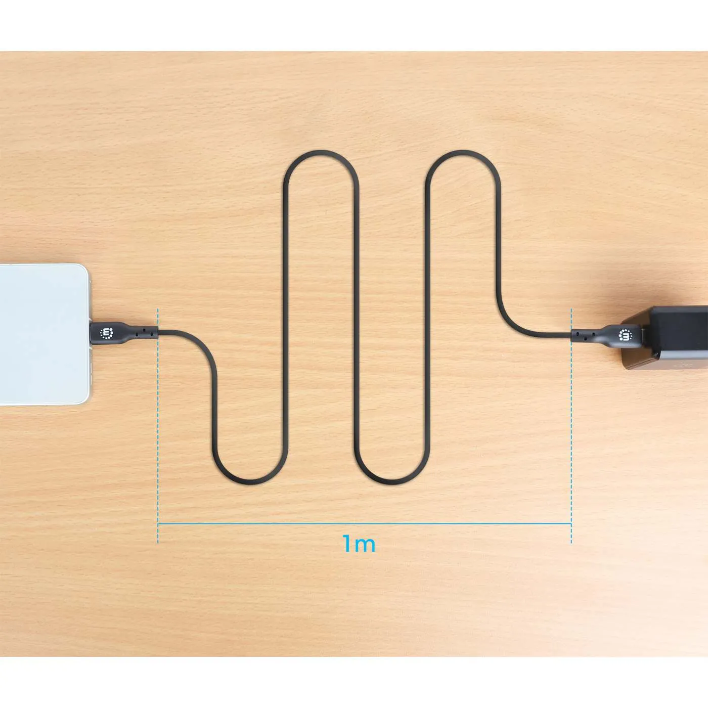 Manhattan Cavo USB-C 1m 100W Ricarica Rapida