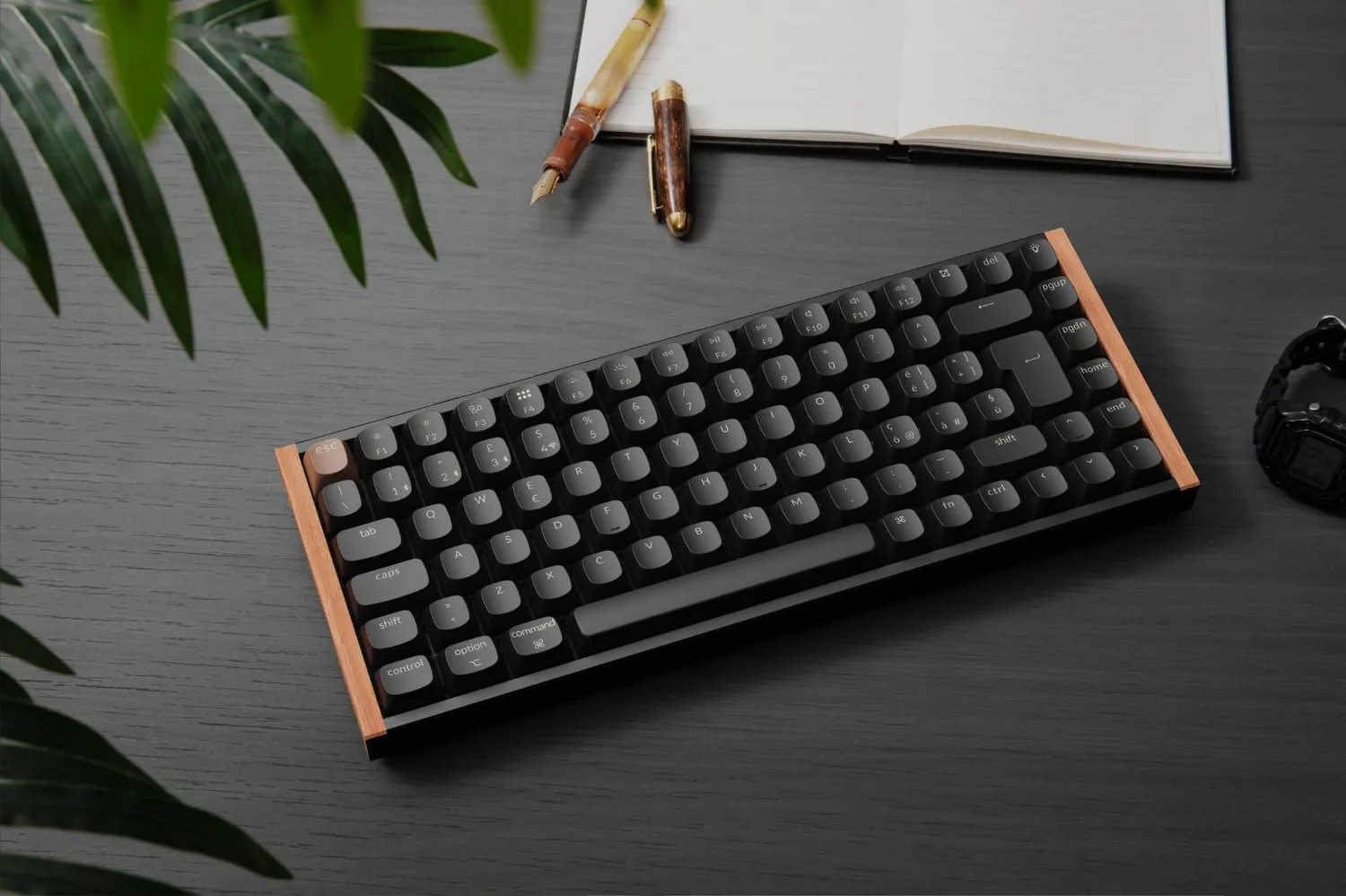 Keychron K2 HE tastiera magnetica 75% Special Ed. nera