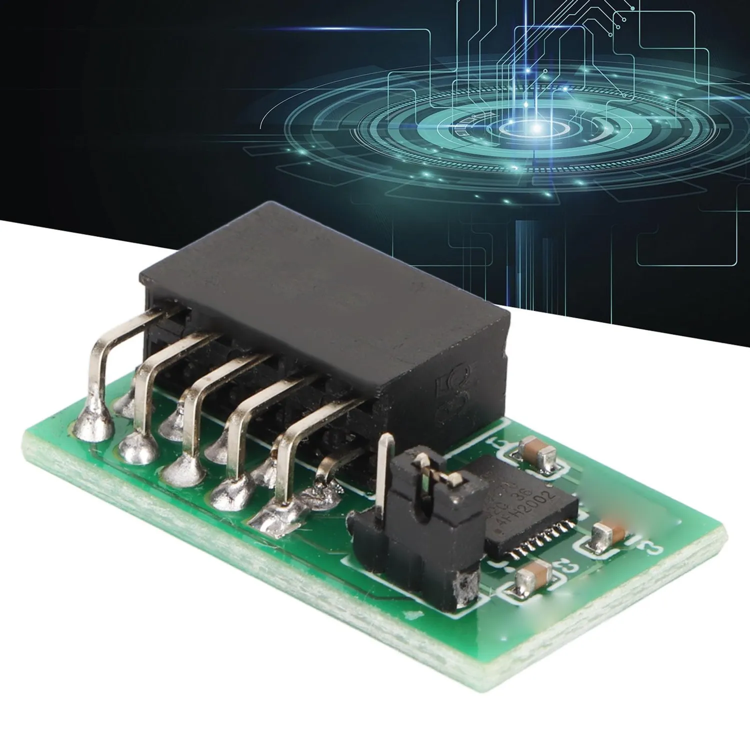 Zunate Modulo TPM 2.0 Chipset 9670 SPI 10 Pin Verticale