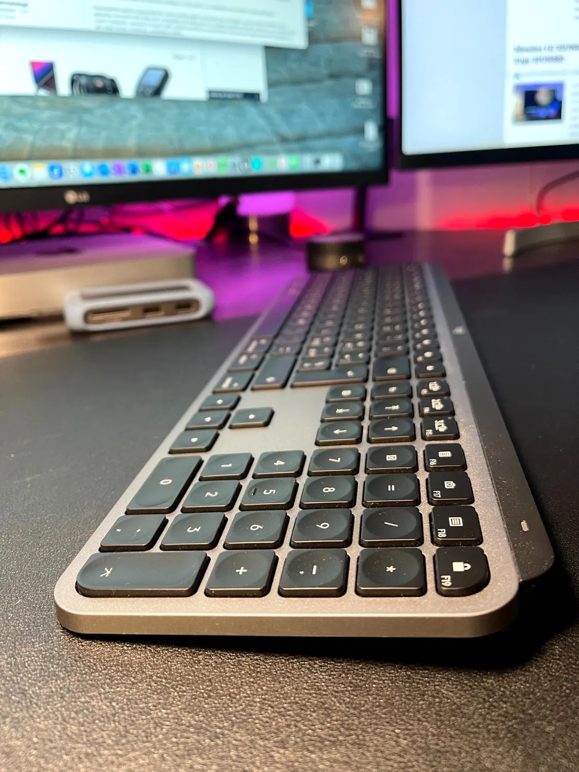 Logitech MX Keys for Mac tastiera wireless grigia retroilluminata