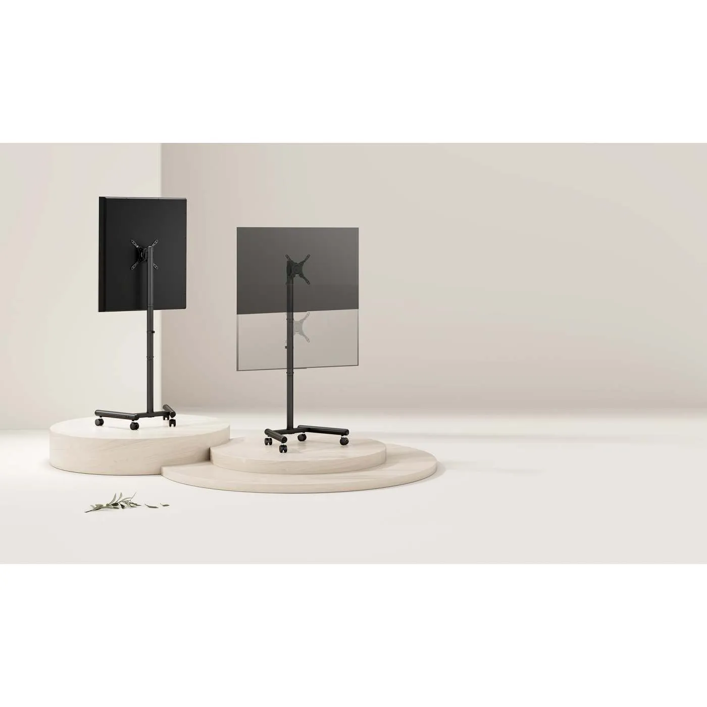 Manhattan carrello TV 13-50" regolabile con ruote
