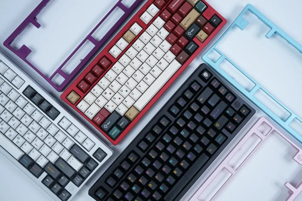 CoffeeKeys Rose75 tastiera 75% PC bicolore WK