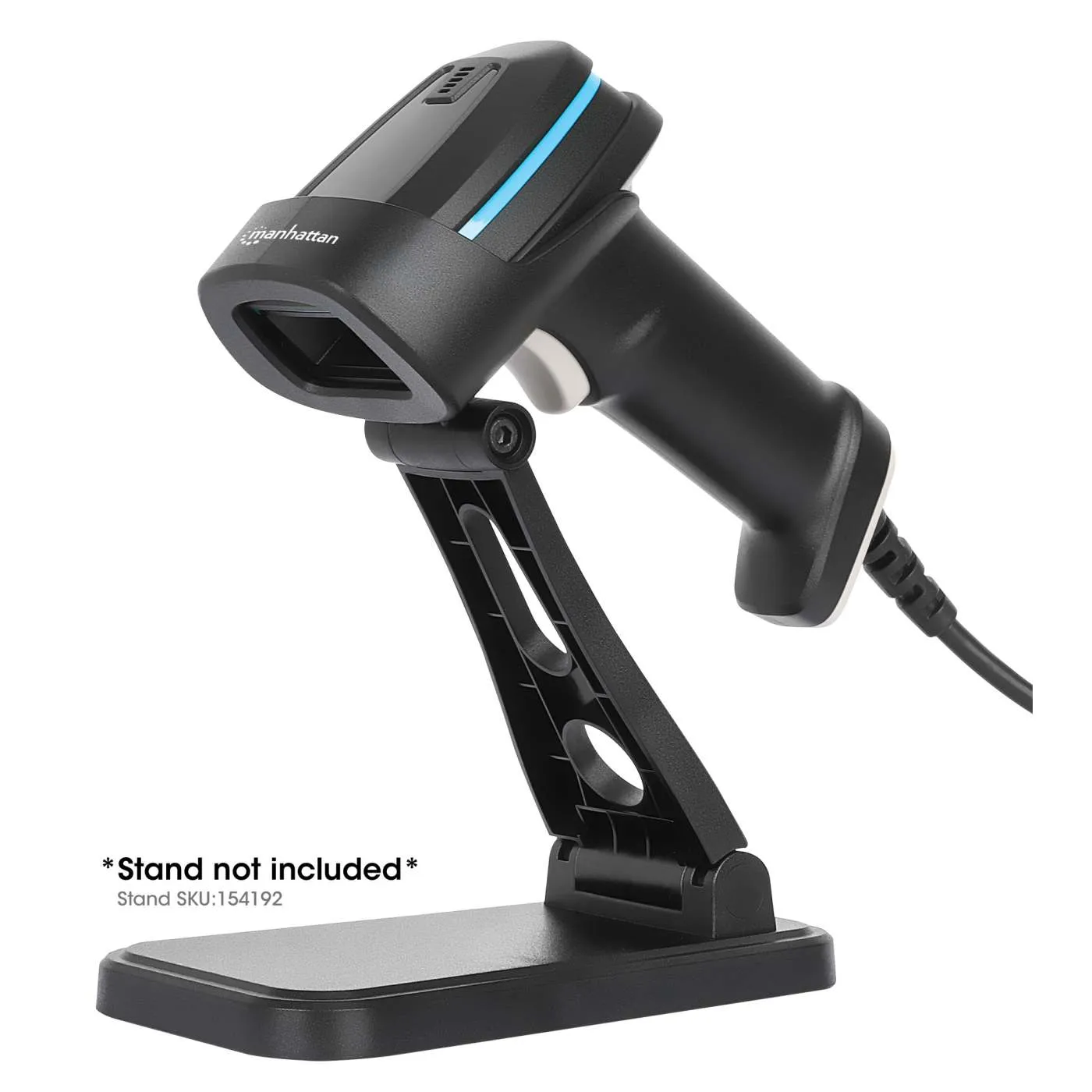 Manhattan Scanner Barcode 2D LED USB Long Range IP52