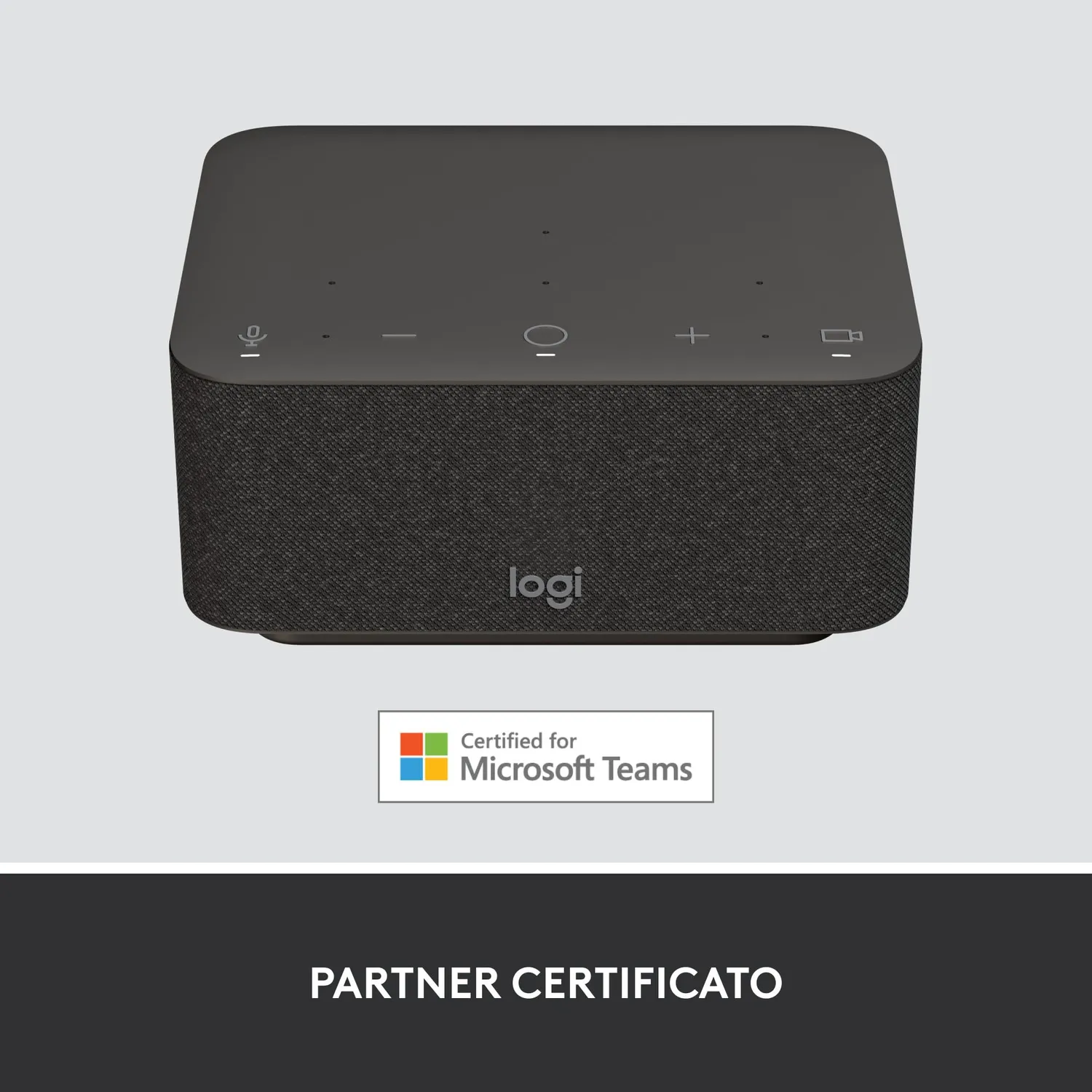 Logitech Logi Dock docking station USB-C grafite
