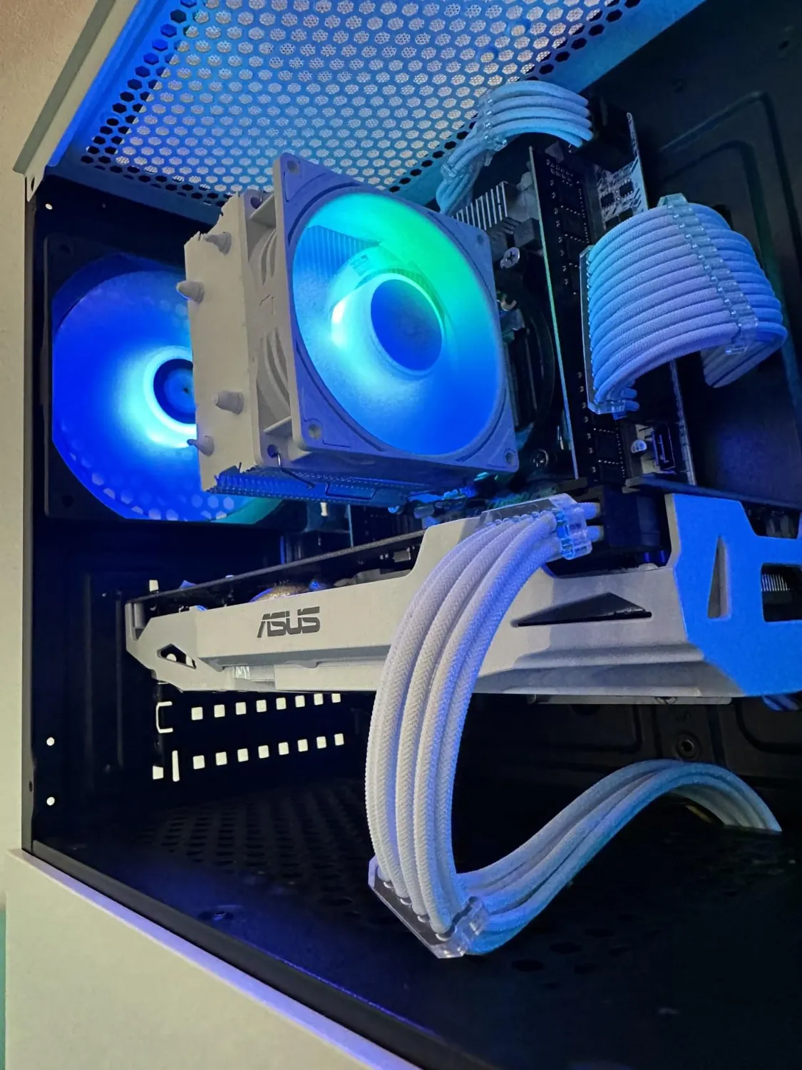 Mars Gaming MC-Z case PC MicroATX bianco mesh RGB