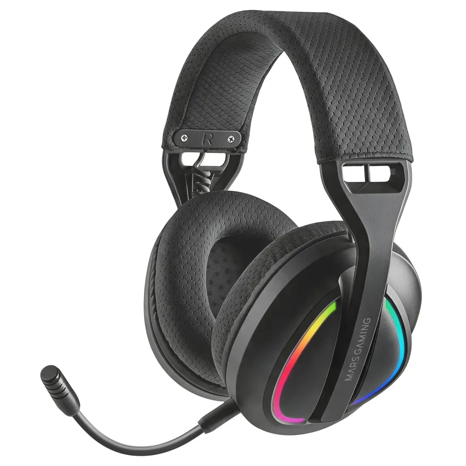 Mars Gaming MHW-QUASAR cuffie gaming wireless nere 50mm