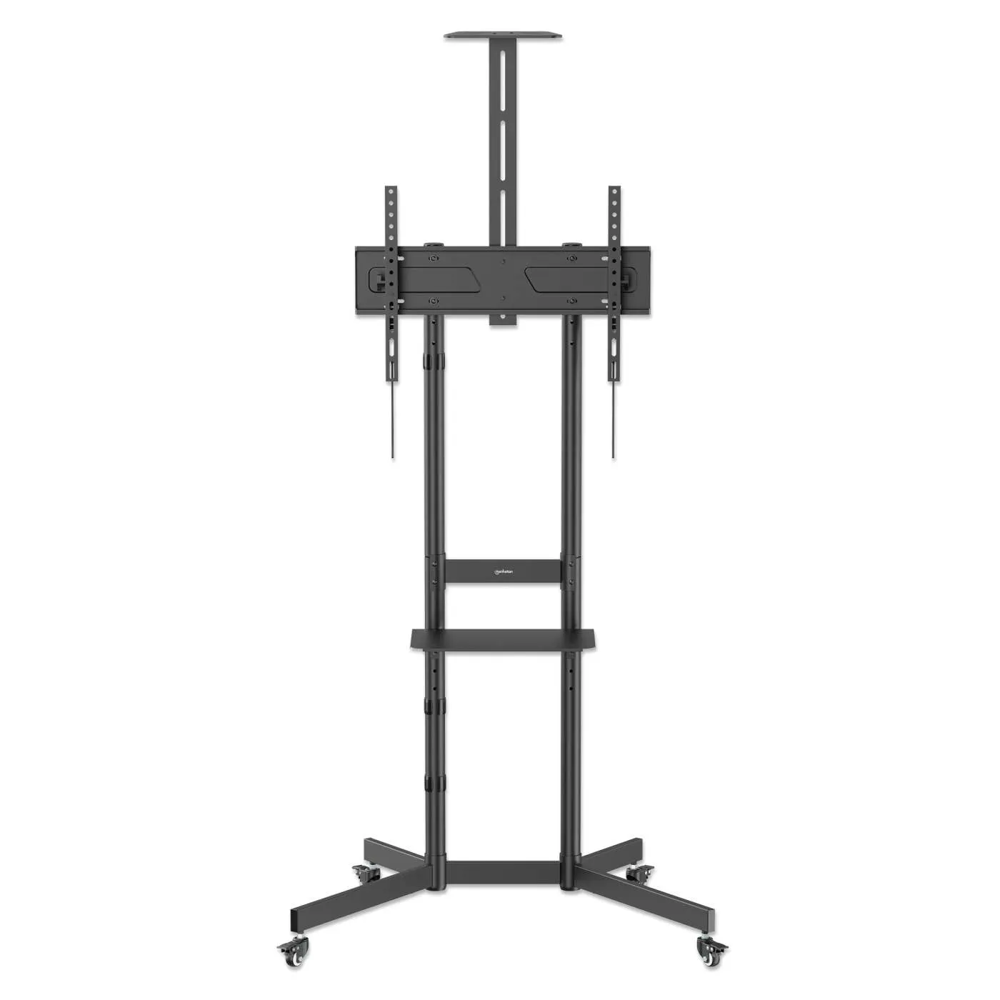 Manhattan Carrello TV 37-70" Altezza Regolabile con Ruote 70kg