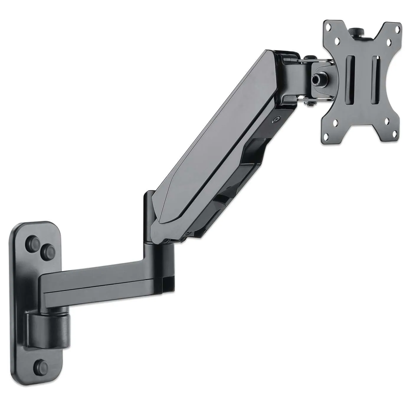 Manhattan Supporto Monitor a Muro 17-32" Braccio Gas Nero