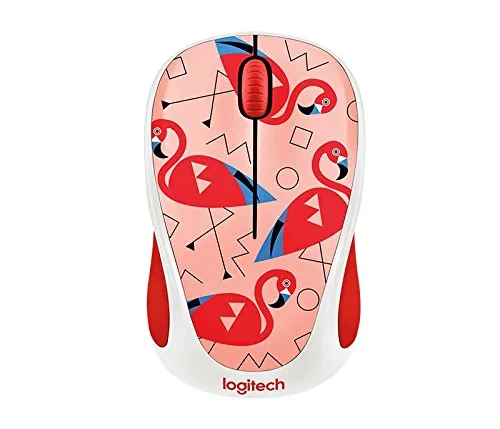 Logitech M238 Mouse Wireless Flamingo Party Collection