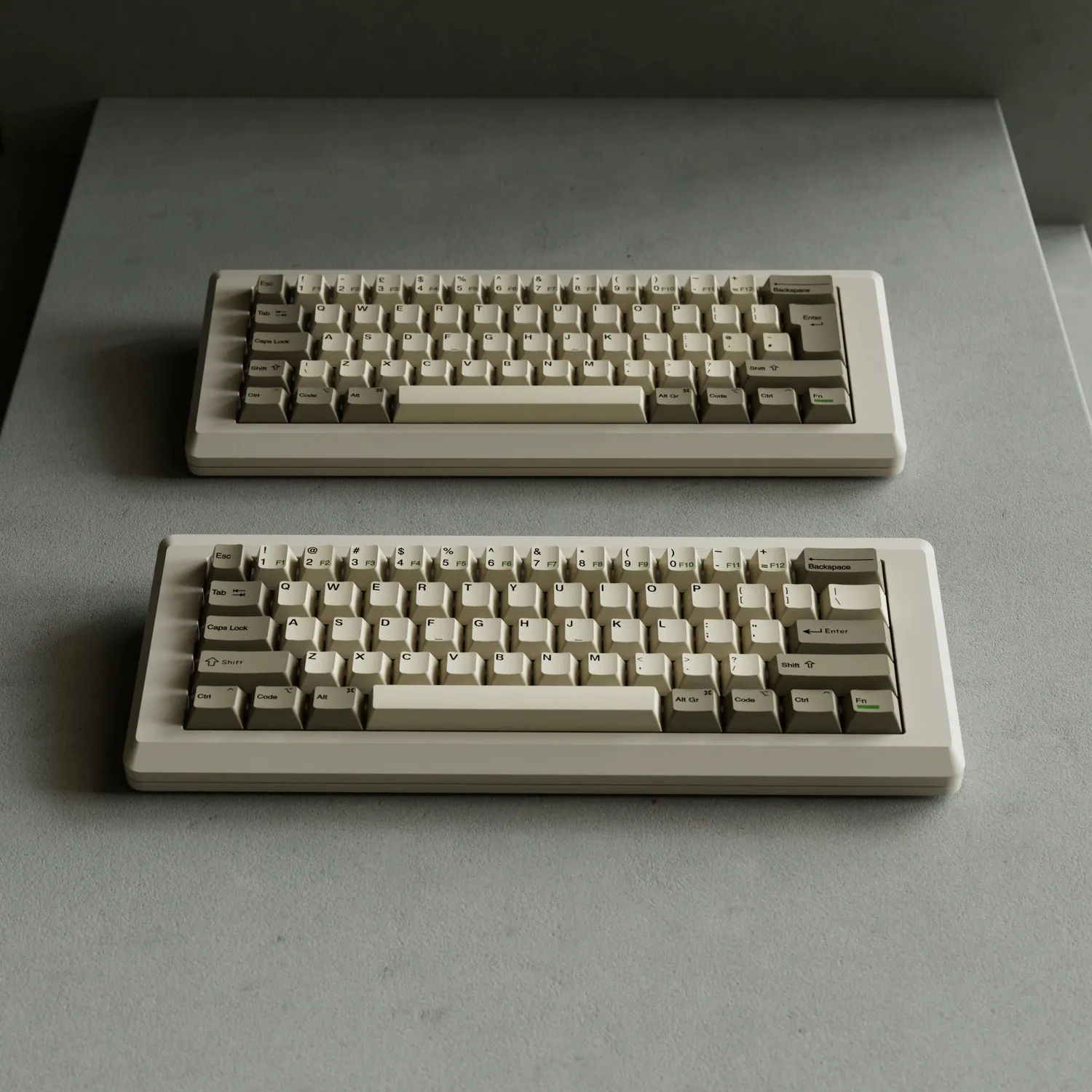 CoffeeKeys Vortex M0110 tastiera beige ANSI triple-mode