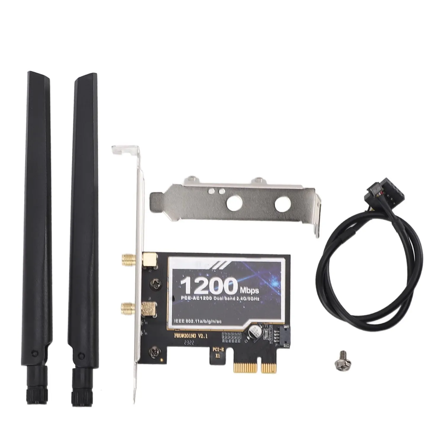 Zunate 8265AC Scheda WiFi PCIe Dual Band Bluetooth 4.2