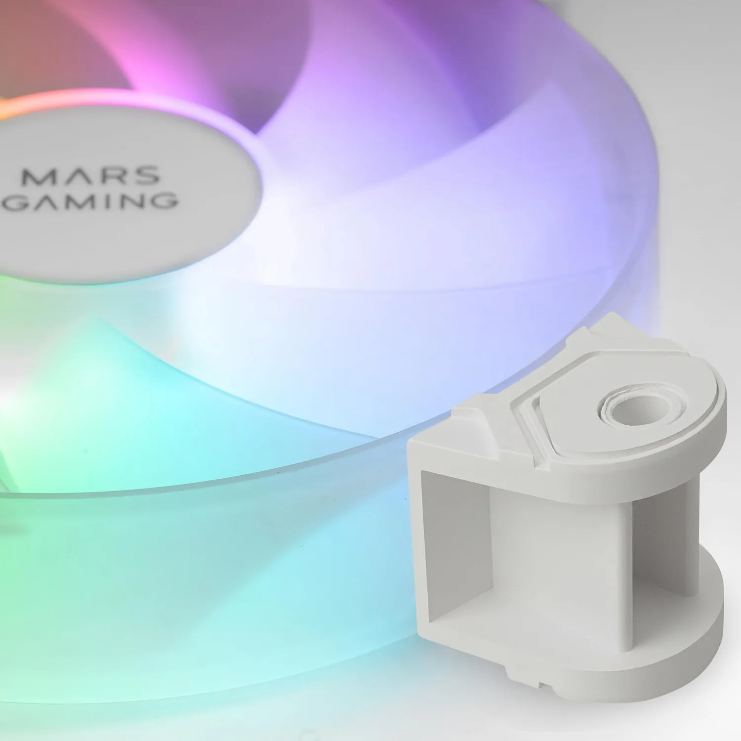 Mars Gaming MF-4A kit 4 ventole 120mm ARGB bianche