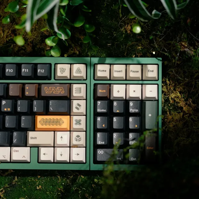 Luminkey 98 tastiera Jade Green Gateron Sylva