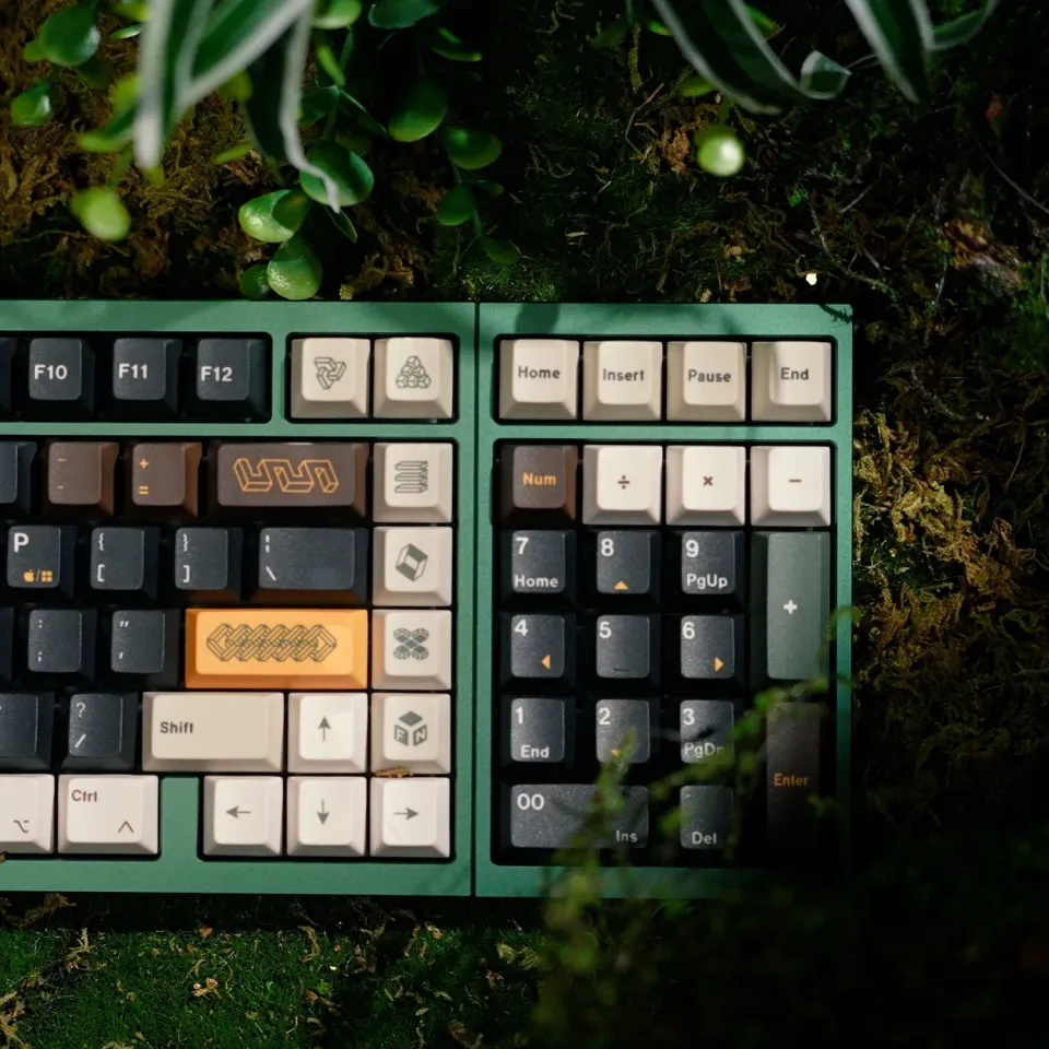 Luminkey 98 tastiera Jade Green Gateron Sylva