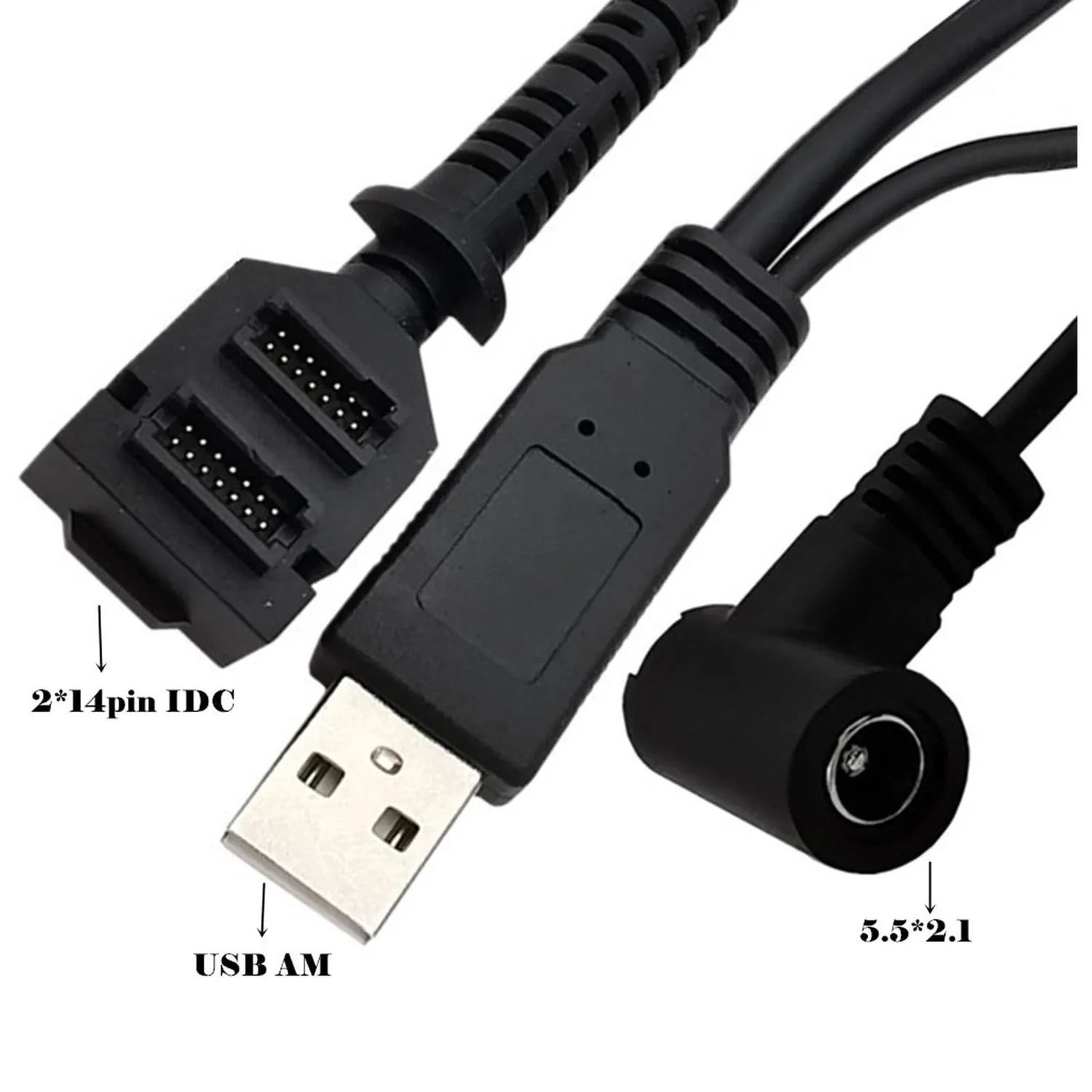 Zunate cavo scanner USB 2m per Verifone VX805 VX820