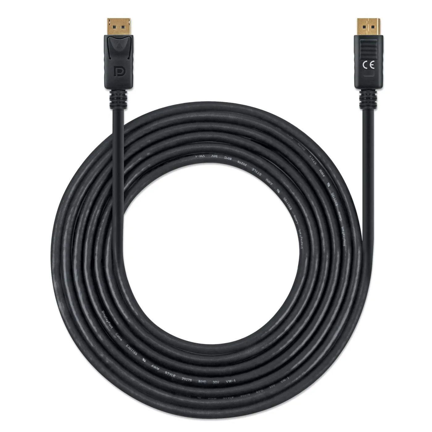 Manhattan Cavo DisplayPort 1.4 8K@60Hz 3 m nero