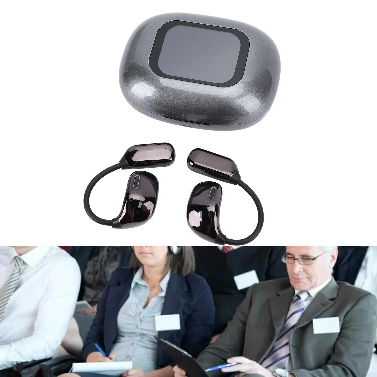 Zunate Earbuds Traduttore Wireless 80 Lingue Bluetooth