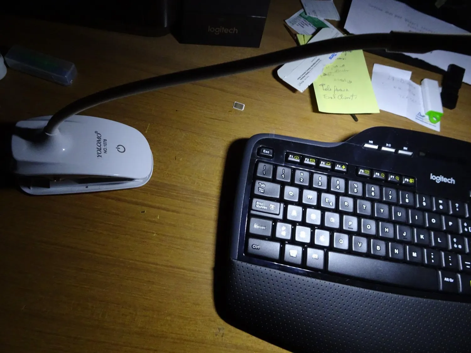 Logitech MK710 combo tastiera mouse wireless ITA QWERTY