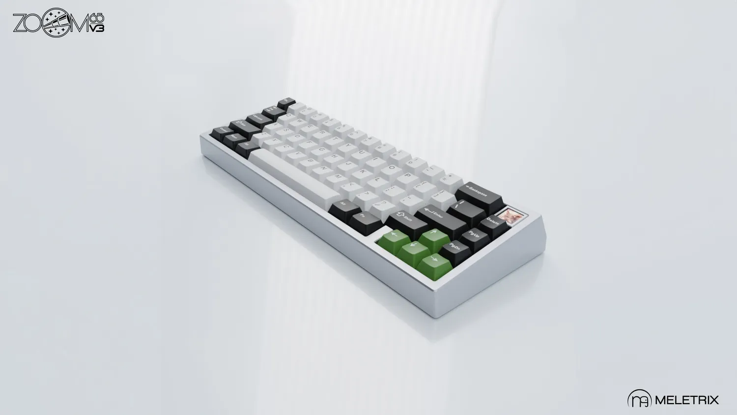 CoffeeKeys Zoom65 V3 Panda tastiera barebone nera