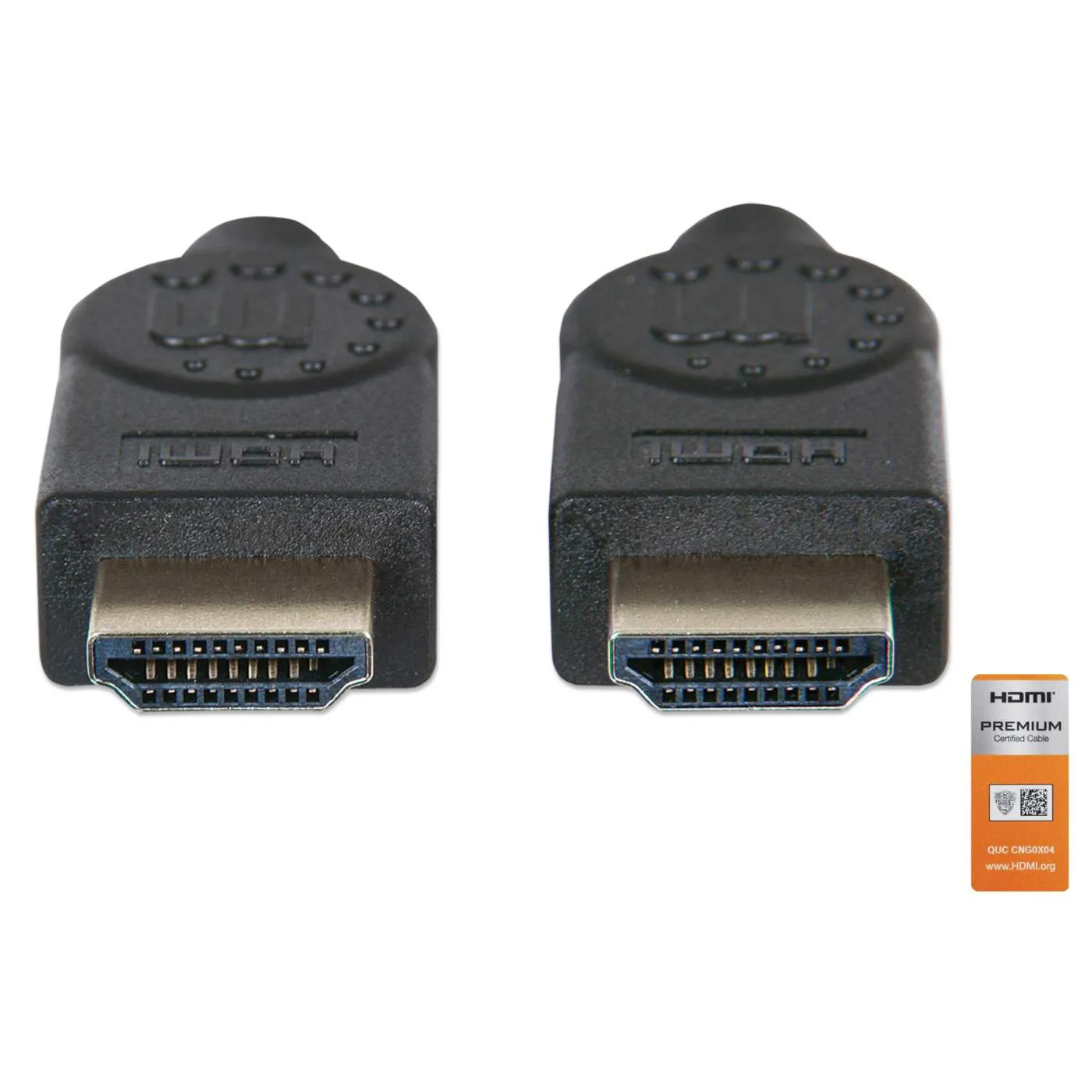Manhattan Premium cavo HDMI 4K 60Hz 5m Ethernet nero