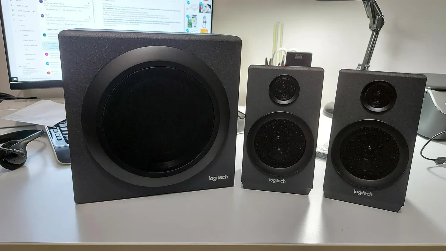 Logitech Z333 casse PC 2.1 con subwoofer 80W