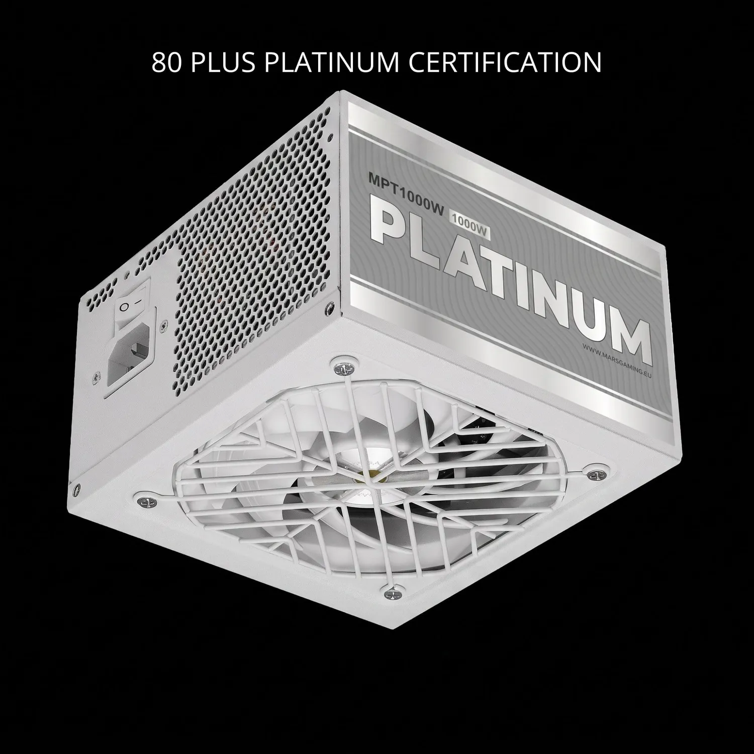 Mars Gaming MPT1000 alimentatore 1000W nero platinum