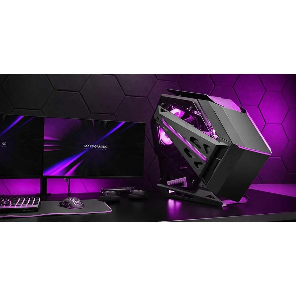 Mars Gaming MC-TITAN case gaming ATX nero XXL ARGB