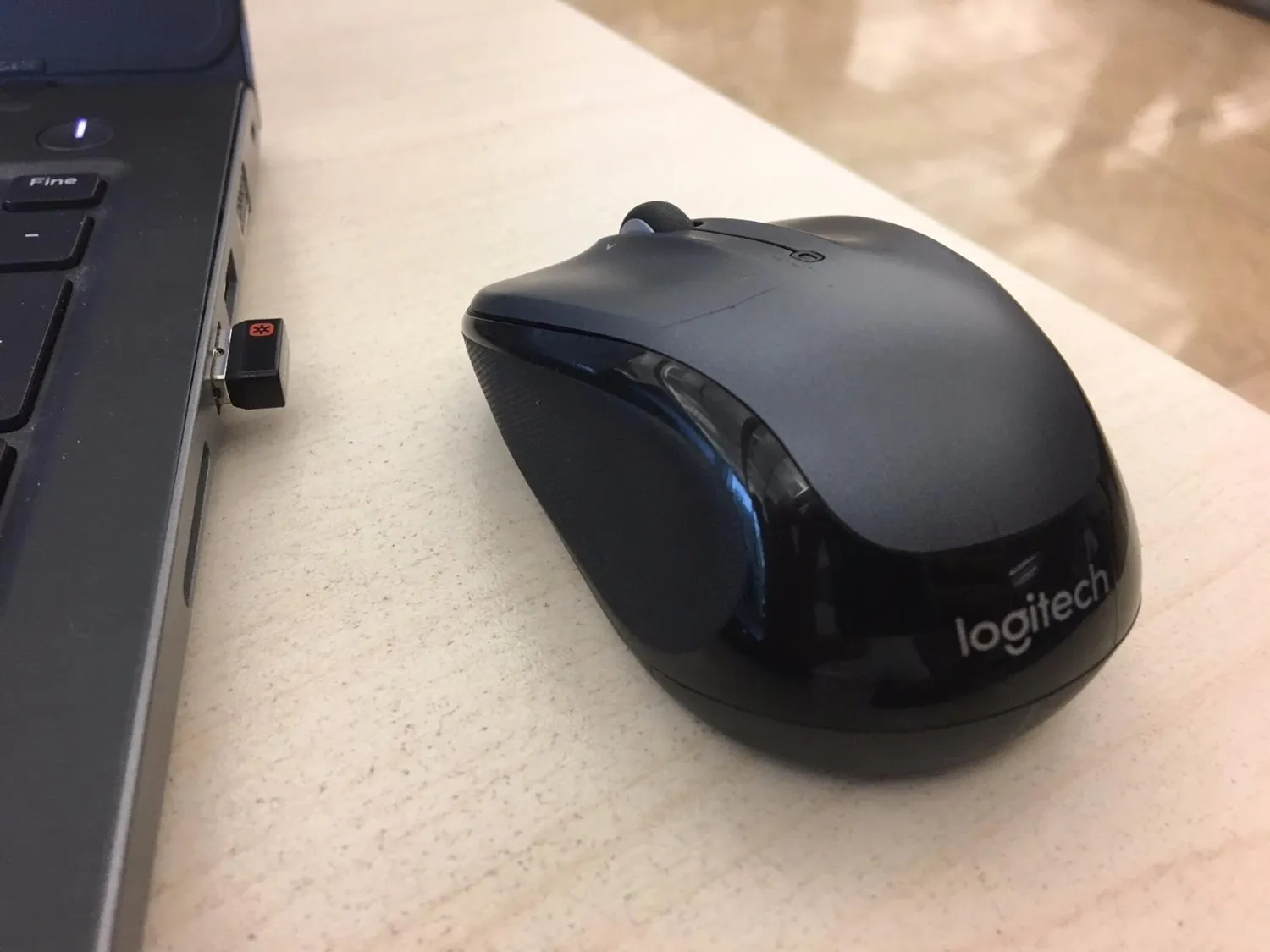 Logitech M325 Mouse Wireless Nero micro ricevitore preciso