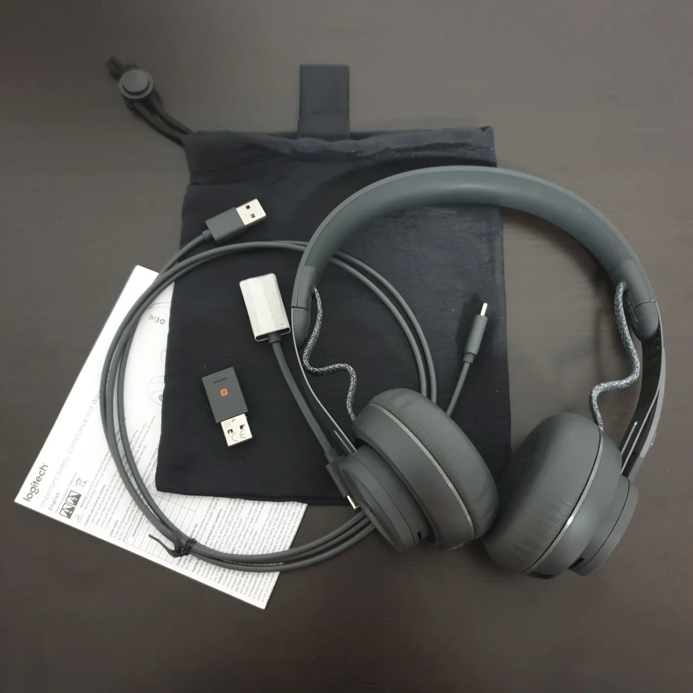 Logitech Zone 900 cuffie wireless Bluetooth ANC on-ear