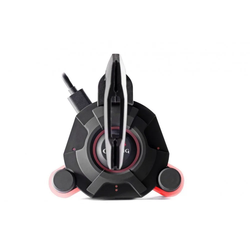 Mars Gaming MMS2 hub USB 3.0 4 porte con bungee mouse LED