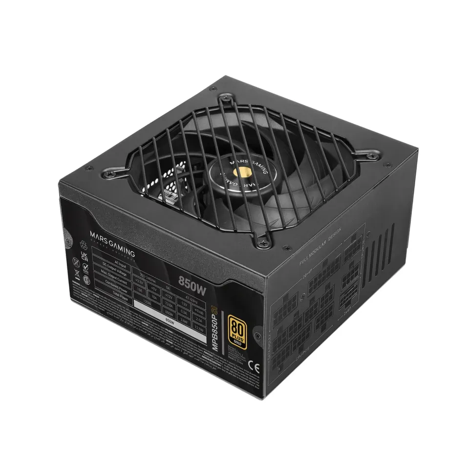 Mars Gaming MPB850PSI alimentatore 850W modulare Gold