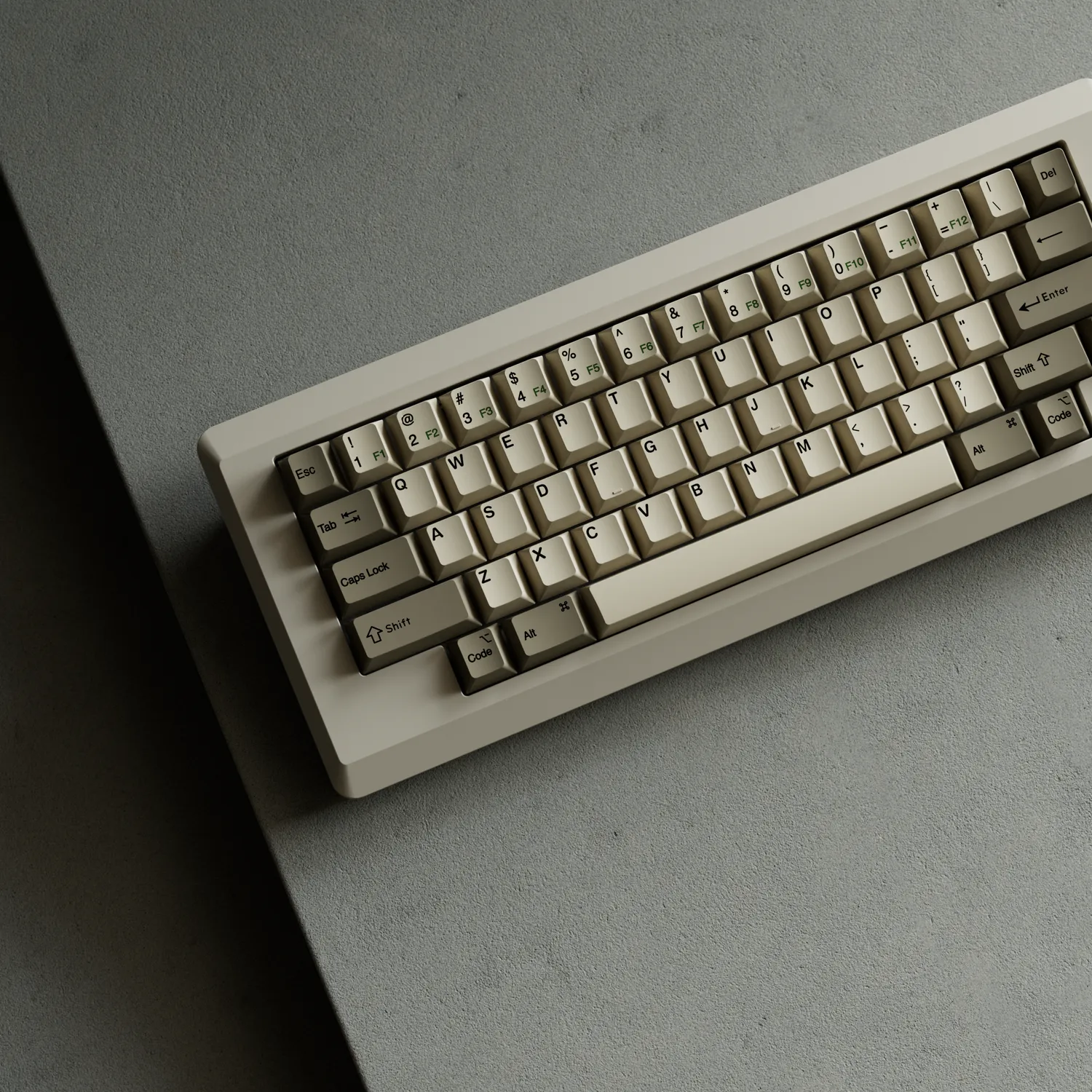 Vortex M0110 tastiera 75% beige Cherry Brown