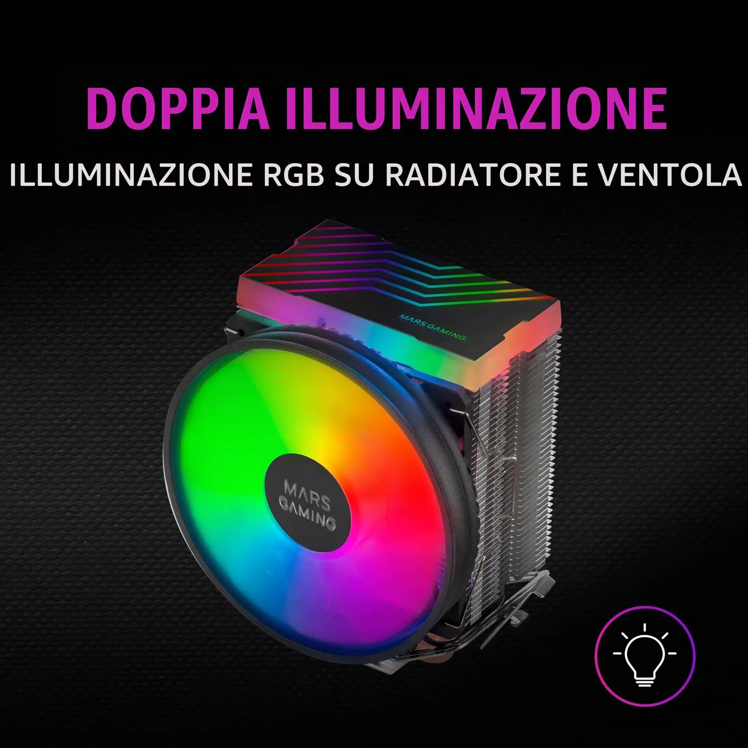 Mars Gaming ML-ULTRA240 raffreddamento liquido CPU bianco 240mm