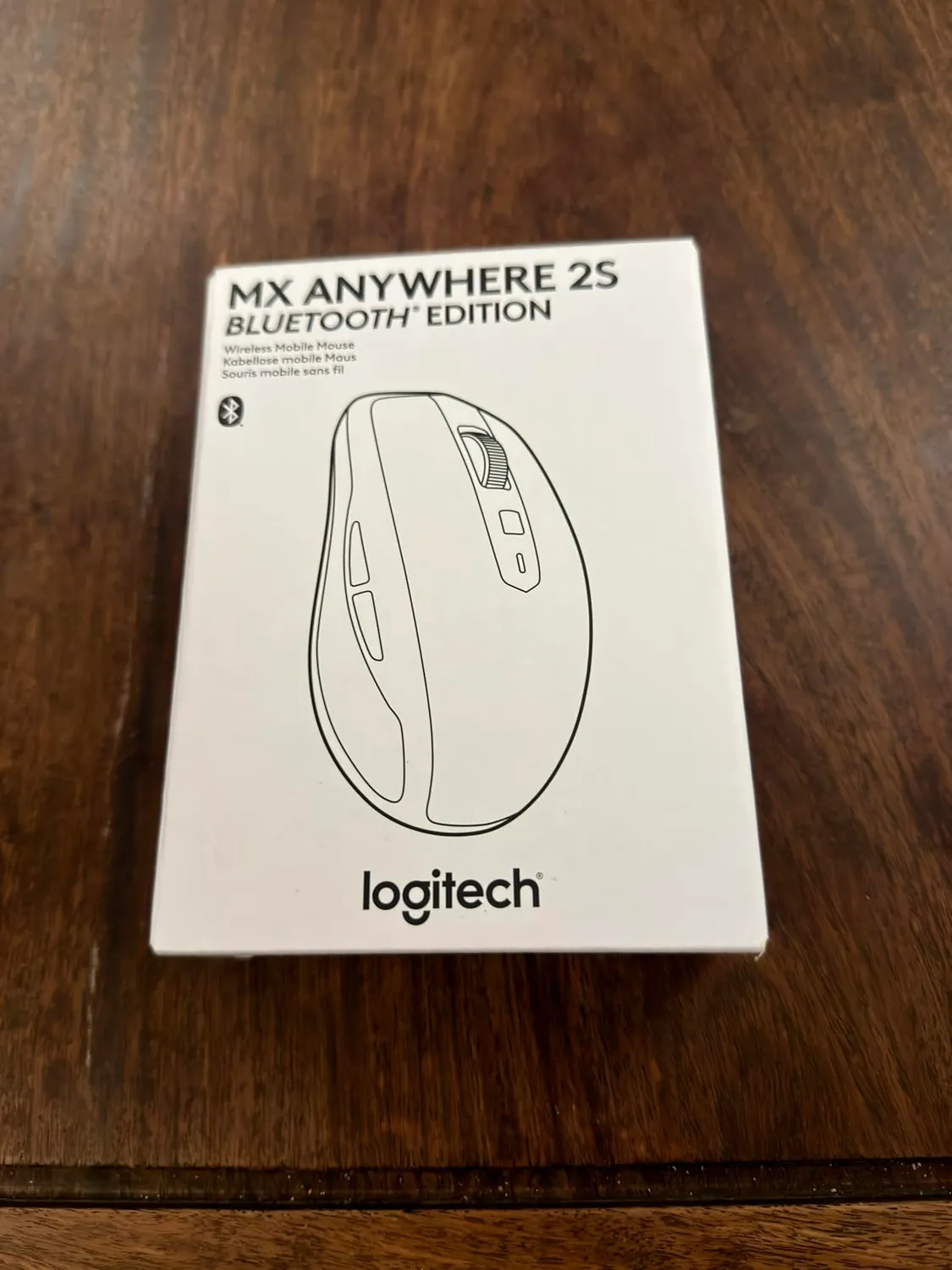 Logitech MX Anywhere 2S mouse wireless Bluetooth Darkfield