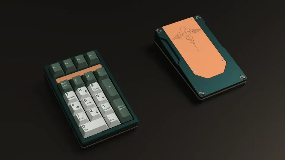 CoffeeKeys Hermes tastierino numerico hotswap QMK