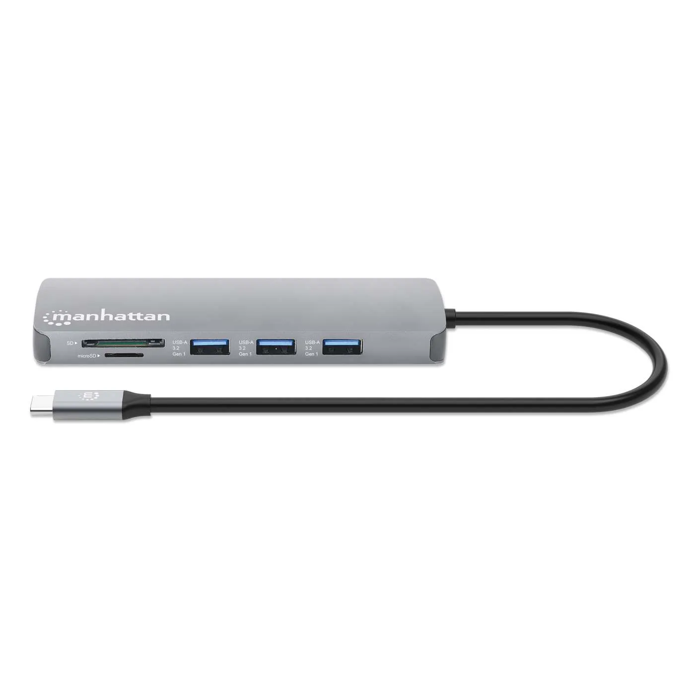 Manhattan Docking Station USB-C 9-in-1 HDMI 4K 100W