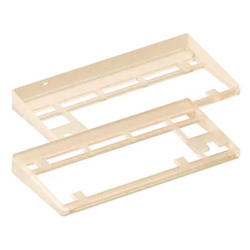 CoffeeKeys RF-8X Extra Case tastiera Top Bottom alluminio