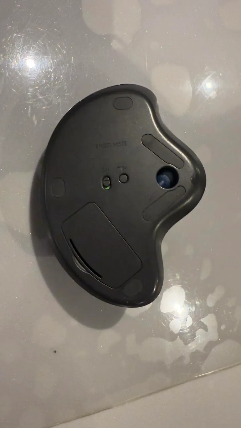 Logitech ERGO M575 Mouse Trackball Wireless Bluetooth Nero