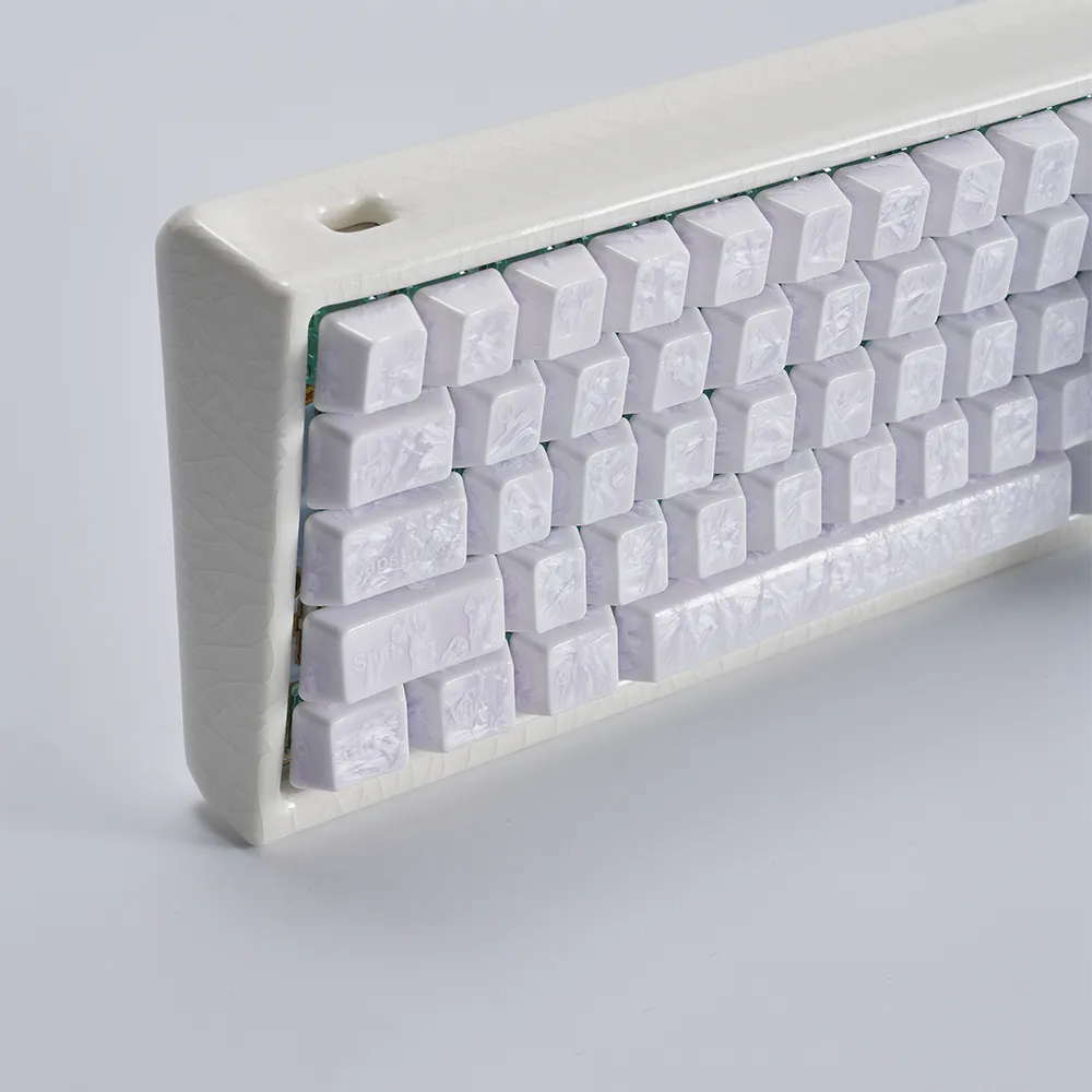 Cerakey V4 Purple Ice Crystal keycaps set 116 tasti