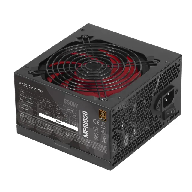Mars Gaming MPIII850 alimentatore ATX 850W Bronze nero