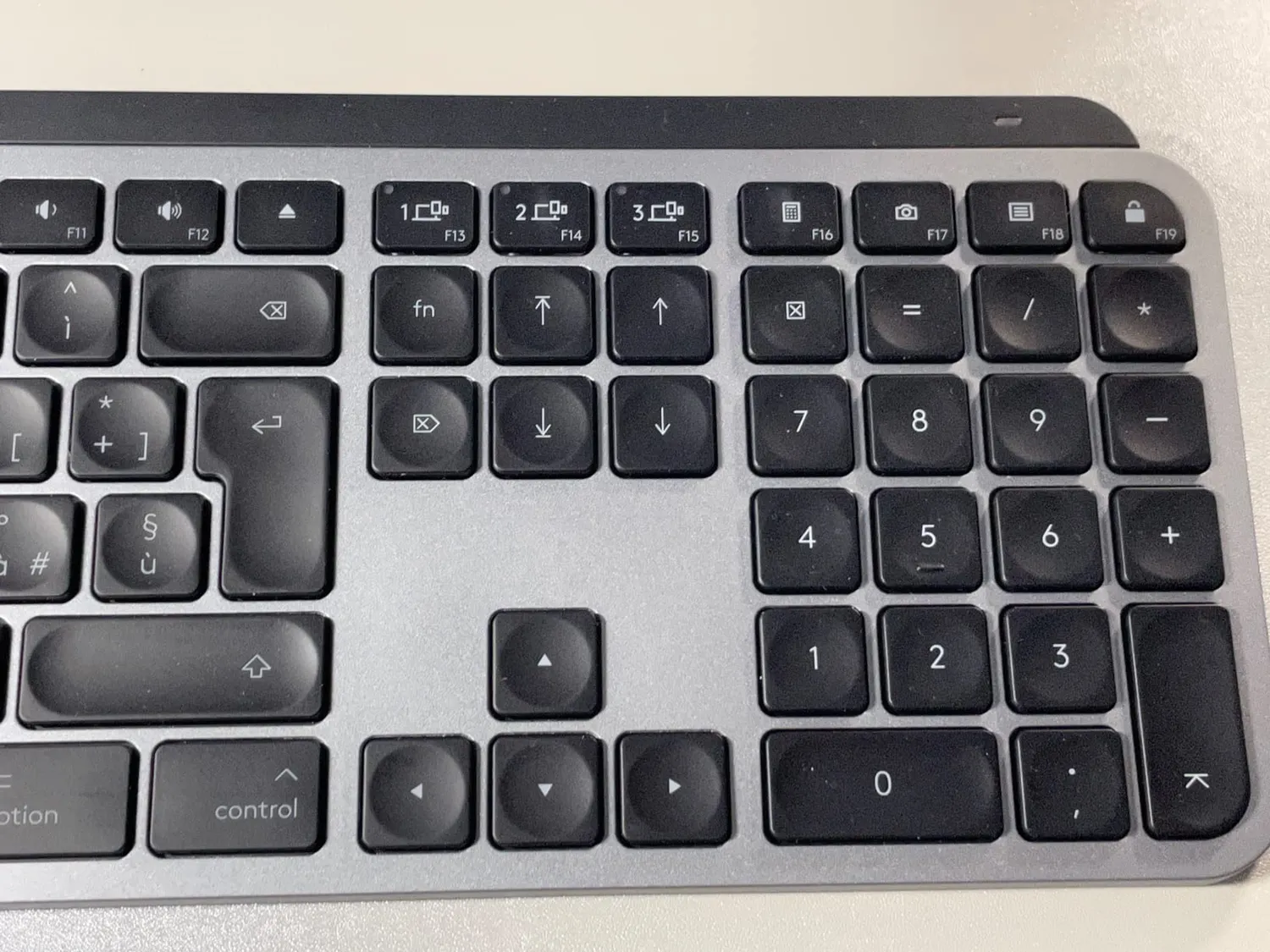 Logitech MX Keys for Mac tastiera wireless grigia retroilluminata