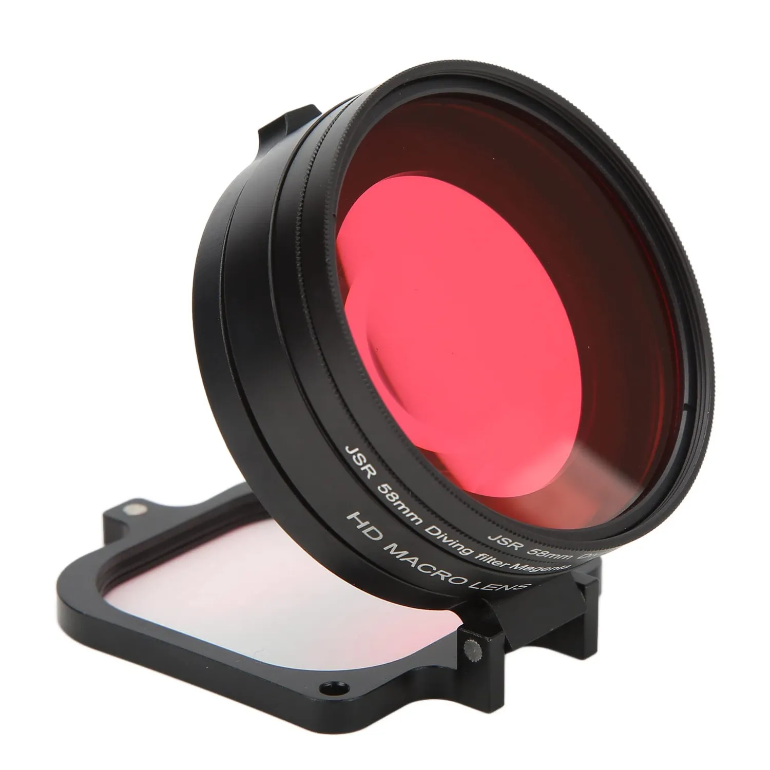 Zunate kit filtri 58mm macro 16x subacqueo rosso viola